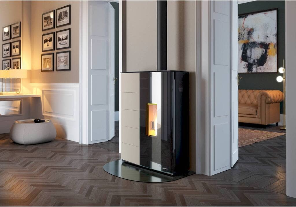 Camini e stufe per riscaldare casa - Stufa a Pellet Ecofire Twiggy 10 aria - stufe - daripa - lecce